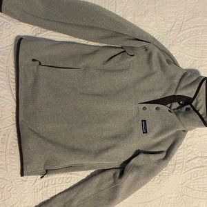 Gray Patagonia pullover